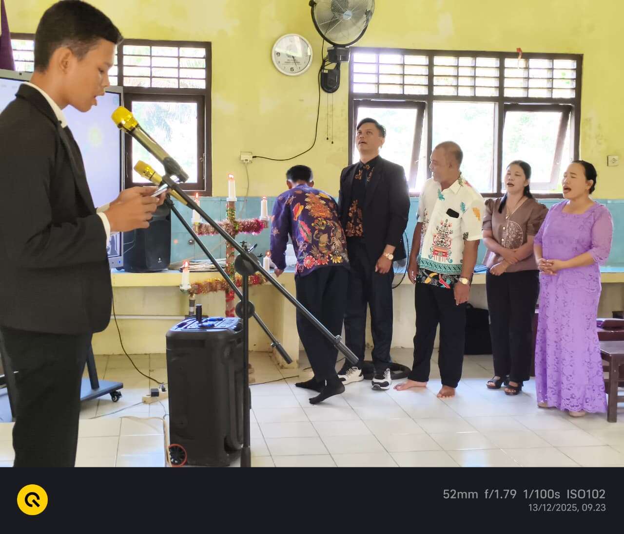 Ibadah dan Perayaaan Natal SMAN 1 Permata Kecubung tahun 2025